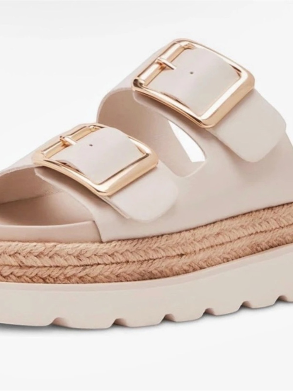 Madden Girl Mythical Platform Sandal Sandals Cream US 7